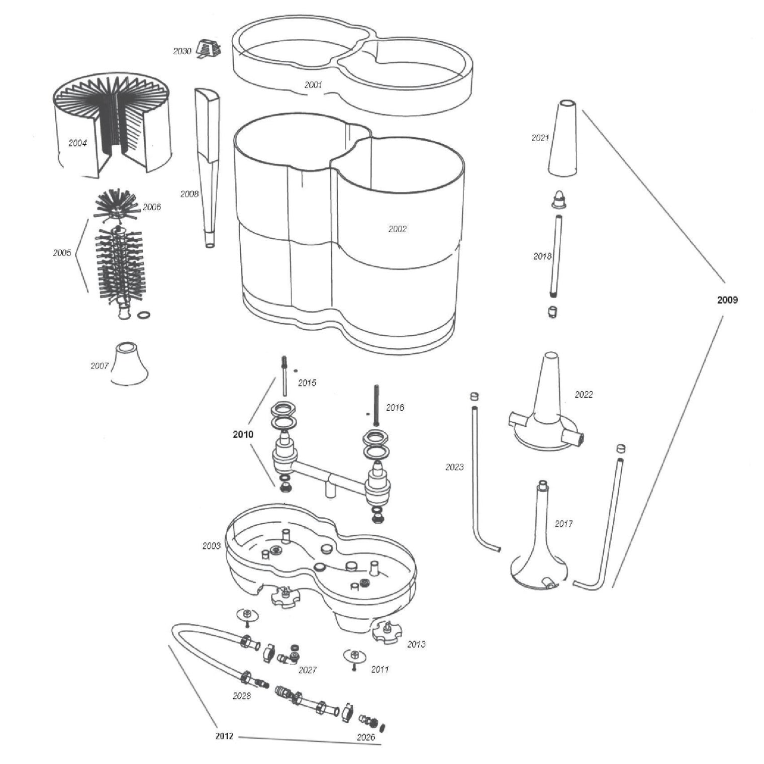 BEVI FELIX STANDARD ERSATZTEILE